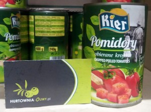 Kier Pomidory obierane krojone 400g