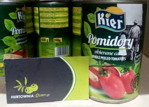Kier Pomidory obierane całe 400g