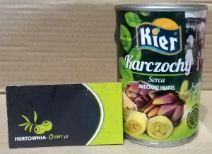 Kier Karczochy serca 390g - karton