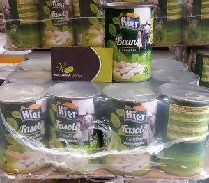 Kier Fasolka biała Cannellini 400g - karton