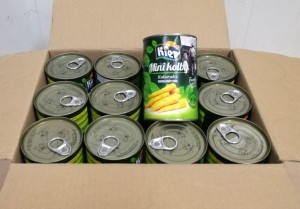 Kier Mini kolby kukurydzy 425g - karton