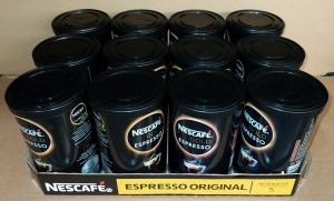 Nescafe Gold Espresso Original Kawa rozpuszczalna 95g - karton
