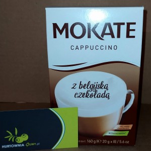 Mokate Cappuccino z Belgijską Czekoladą 8x20g