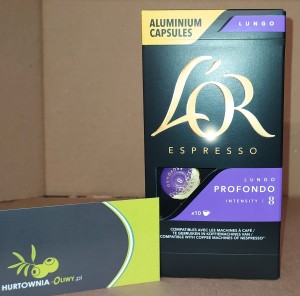 L'OR Espresso Lungo Profondo Intensity 8 Kawa mielona w kapsułkach 10x5,2g 