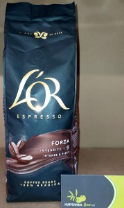 L'OR Espresso Forza Intensity 9 Kawa ziarnista 500g - karton