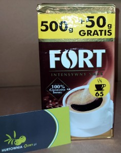 Fort Intensywny Smak Kawa mielona 550g 