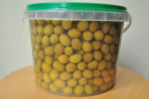 Zielone oliwki Manzanilla (klasyczna) 3kg