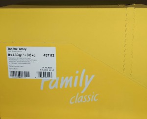 Tchibo Family Kawa mielona 450g - karton