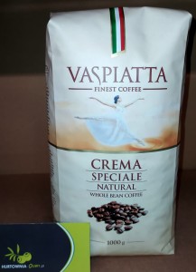 Vaspiatta Crema Speciale Natural Kawa ziarnista 1kg - karton