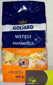 Goliard Wstęgi Pappardelle 400g