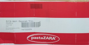 PastaZara Spirali Tricolore 500g - karton