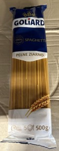 Goliard Spaghetti Pełne Ziarno 500g