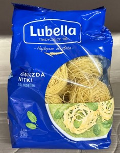 Lubella Gniazda Nitki Nidi Capellini 400g - karton