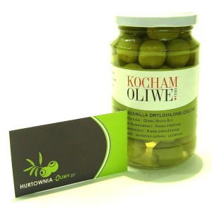 Oliwki zielone Manzanilla bez pestki 370g