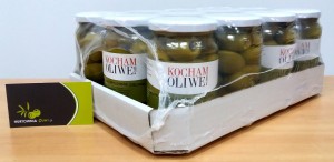Oliwki zielone Manzanilla z pestką 370g - karton