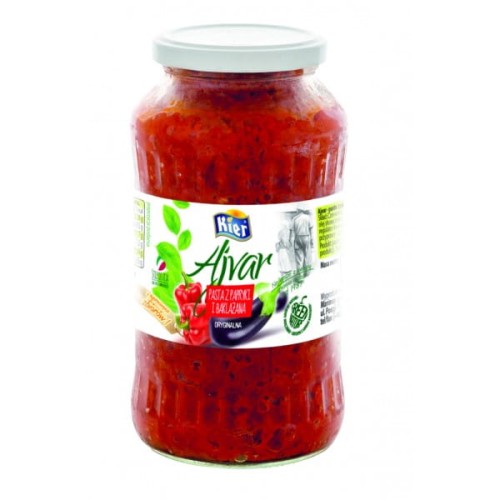 Kier Oryginalny Ajvar Pasta z papryki i bakłażana 700g.jpg