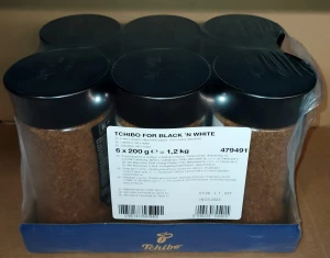 Tchibo Black`N White Kawa rozpuszczalna 200g - karton