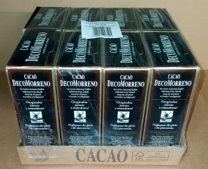 DecoMorreno Kakao Extra ciemne 150g - karton