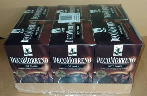 DecoMorreno Hot Dark napój o Smaku Czekolady Gorzkiej 10x25g - karton