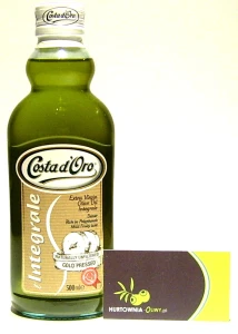 Costa d'Oro Oliwa extra vergine INTEGRALE 500ml