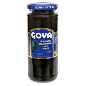 GOYA oliwki Hiszpańskie czarne bez pestek 358ml - karton