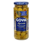 GOYA zielone oliwki z pastą paprykową 358ml - karton