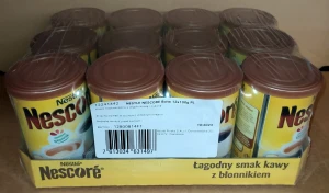 Nestle Nescore Biote Kawa rozpuszczalna z oligofruktozą i cykorią 100g - karton