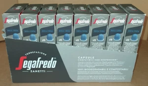 Segafredo Deca Crem Kawa mielona bezkofeinowa w kapsułkach 10x5,1g - karton