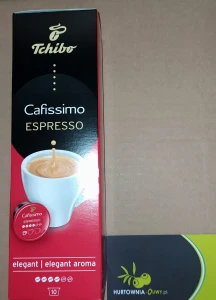 Tchibo Cafissimo Espresso Kawa mielona w kapsułkach 10x7g- karton