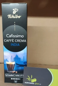 Tchibo Cafissimo Caffe Crema India Kawa mielona w kapsułkach 10x7,5g