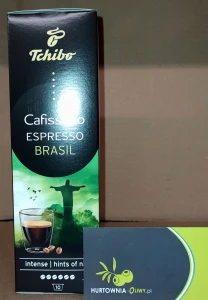 Tchibo Cafissimo Espresso Brasil Kawa mielona w kapsułkach 10x8g - karton