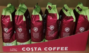 Costa Bright Blend 6  Kawa ziarnista 500g - karton
