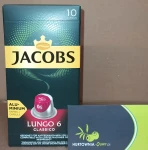 Jacobs Lungo 6 Classico Kawa mielona w kapsułkach 10x5,2g 