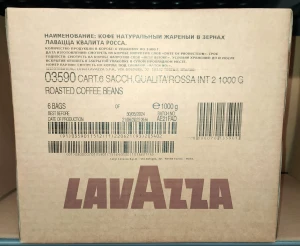 Lavazza Qualita Rossa Kawa ziarnista 1kg - karton