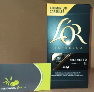 L'OR Espresso Ristretto Intensity 11 Kawa mielona w kapsułkach 10x5,2g - karton