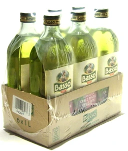 Basso Olej z pestek winogron 1L - karton