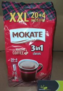Mokate 3w1 Classic Rozpuszczalny napój kawowy 12x17g