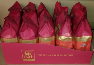 MK Cafe Brasil 100% Arabika Kawa ziarnista 250g - karton