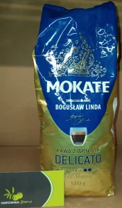 Mokate Delicato Kawa ziarnista 500g - karton