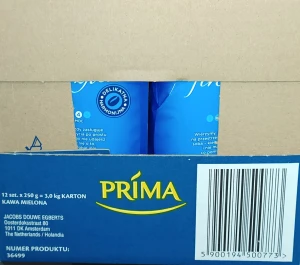 Prima Finezja Kawa mielona 250g - karton