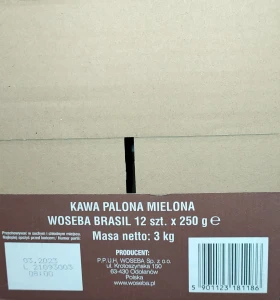 Woseba Ti Meriti Un Caffe Gusto Raffinato Kawa mielona 250g - karton