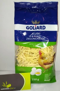 Goliard Kluski z 4 jaj Kury Zielononożki 250g