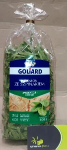 Goliard Makaron ze Szpinakiem 400g