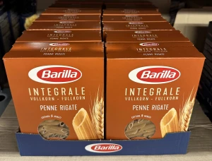 Barilla Pelnoziarnisty z Pszenicy Durum Penne Rigate 500g - karton