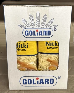 Goliard Familijne Nitki Jajeczne 250g - karton