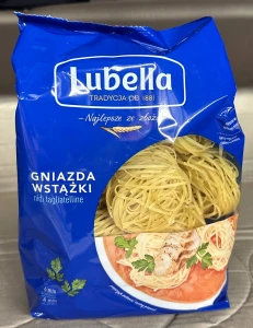Lubella Gniazda Wstążki Nidi Tagliatelline 400g - karton