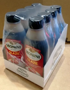 Monini krem z octu Balsamicznego z Modeny I.G.P. o smaku malin 250g - karton