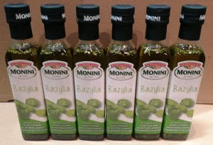 Monini Oliwa z oliwek Bazylia 250ml - karton