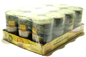 JOLCA Oliwki Zielone z serem pleśniowym 300g - karton