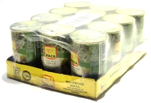 JOLCA Oliwki Zielone z papryką jalapeno 300g - karton